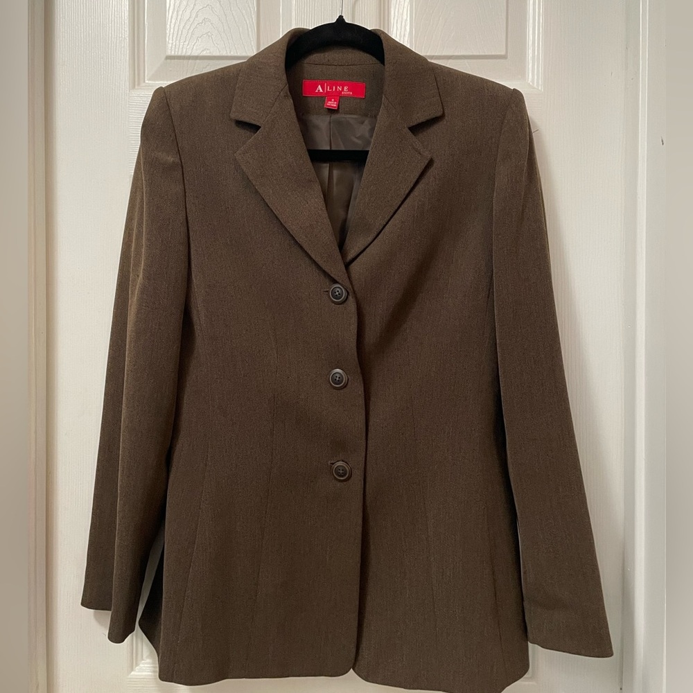 Womens brown blazer